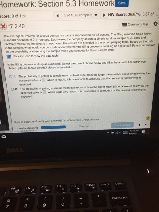 Solved Question Help Ll Volume For A Soda Company's Cans Is | Chegg.com