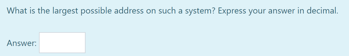 Solved Assume that the memory on a system is organized as a | Chegg.com