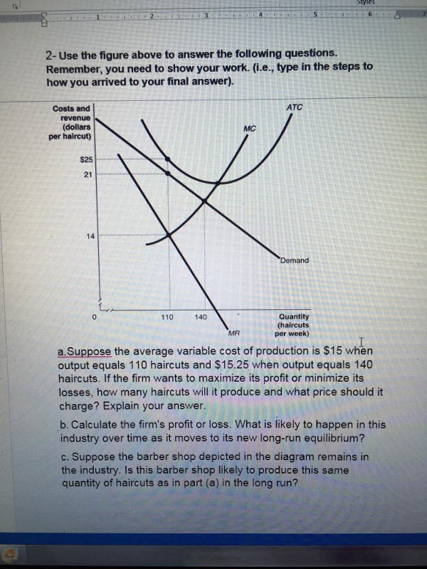 Solved Styres 2 3 2- Use the figure above to answer the | Chegg.com