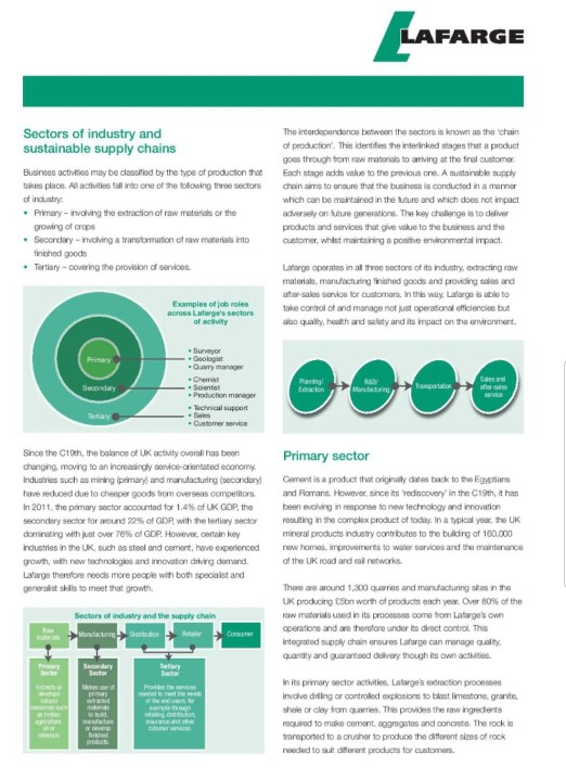 lafarge supply chain case study