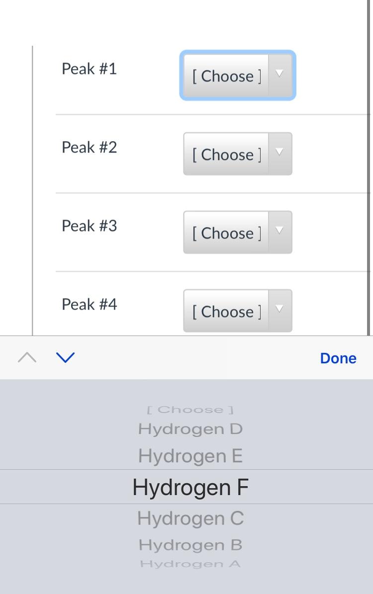 Solved Peak #1 [ Choose ] Peak #2 [Choose ] Peak #3 [Choose | Chegg.com