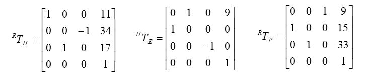 Kinematics / Industrial Robots: Q1: A robot is | Chegg.com