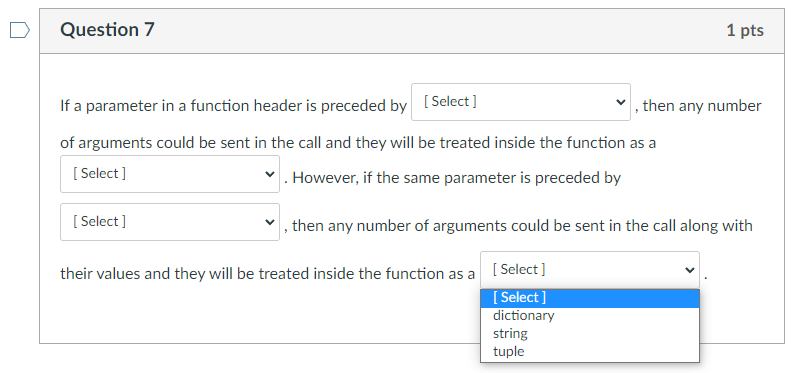 Solved If a parameter in a function header is preceded by | Chegg.com