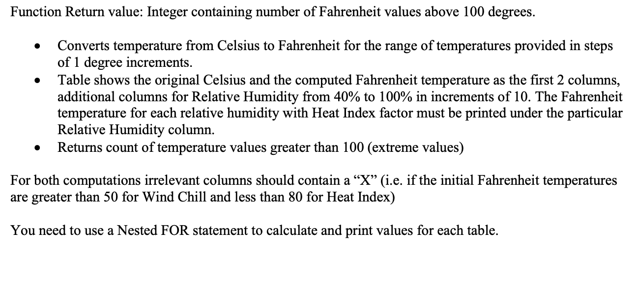 Solved You are required to write a program to print 2 tables | Chegg.com