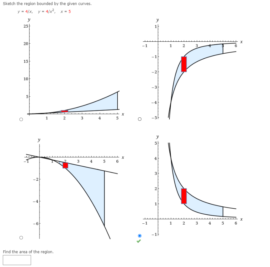 solved-sketch-the-region-bounded-by-the-given-curves-y-chegg