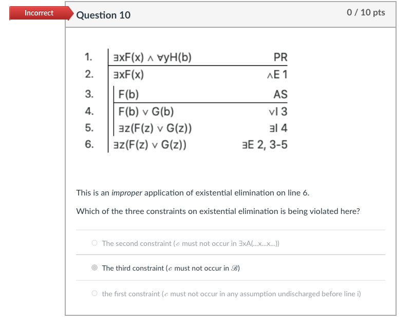 This Is A Philosophy Question There Was No Catego Chegg Com