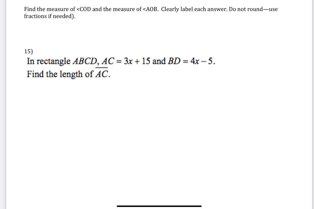 Solved Find the measure of | Chegg.com