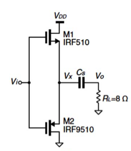 Using LTSpice simulate the class‐B push‐pull power | Chegg.com