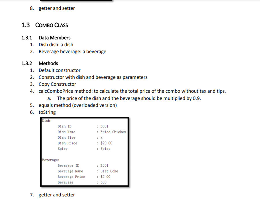 Solved Question 2 15 pts FinalB1Yl.java Restaurant.java