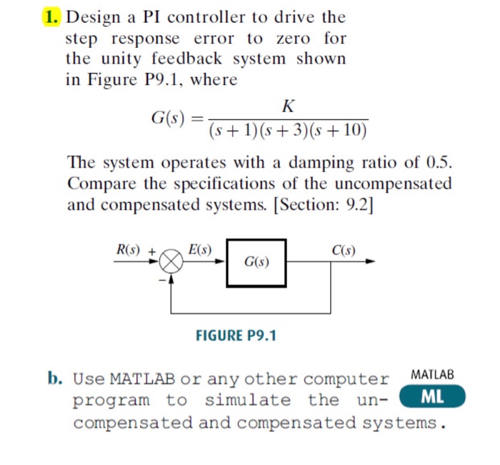 Designing A Pi Controller