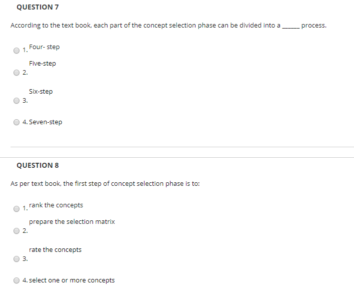 Solved QUESTION 7 According to the text book, each part of | Chegg.com