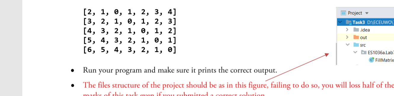 Solved • Create a new project and name it Task3, in which | Chegg.com