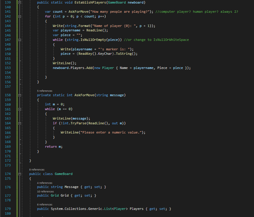 Solved Need to establish a CheckWin and CheckDraw condition | Chegg.com