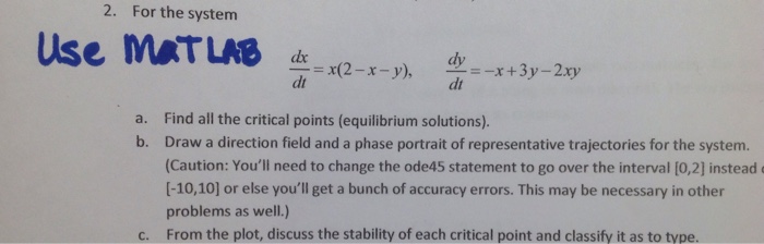 Solved Use MATLAB Please help me | Chegg.com