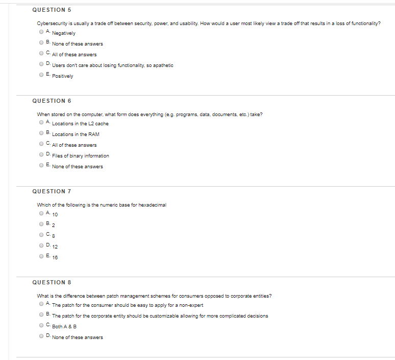 Solved QUESTION 1 Which of these is an approach to detect | Chegg.com