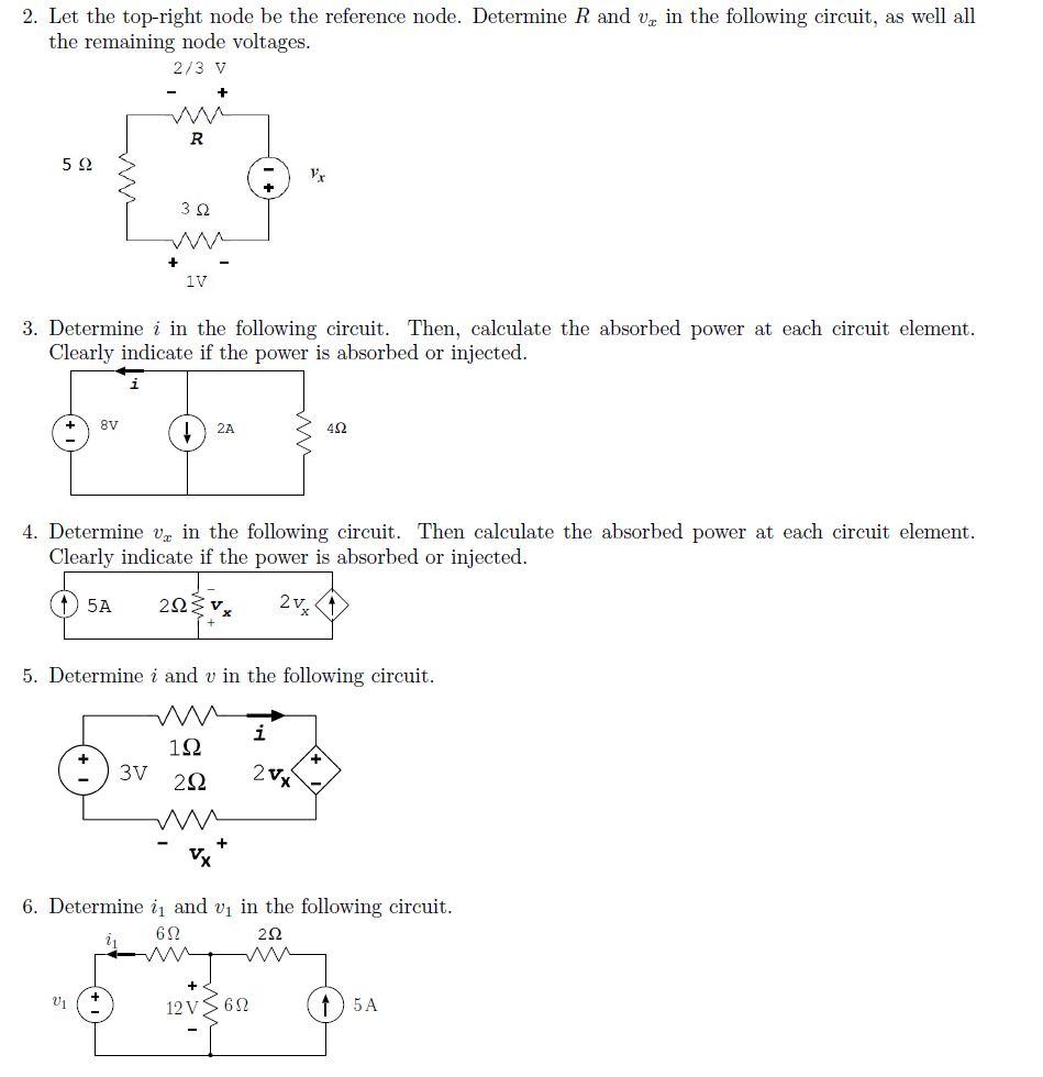 [Solved]: 2. Let the top-right node be the reference node.