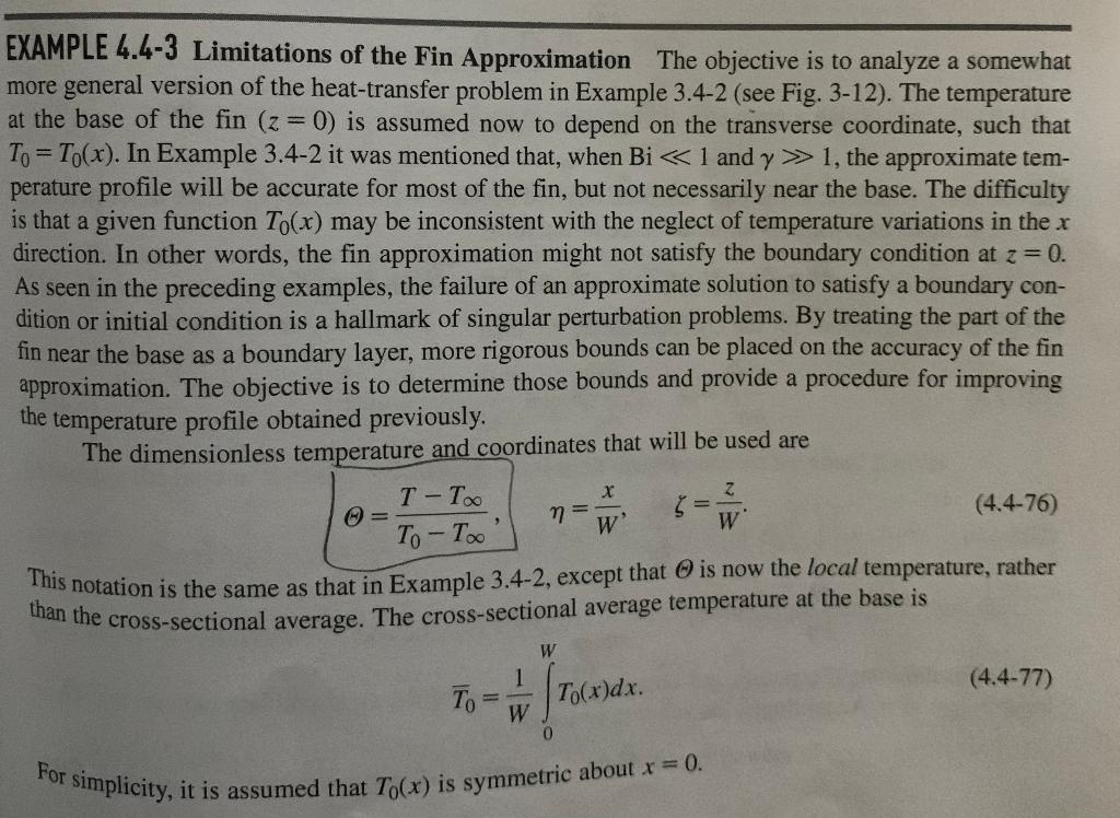 Solved 5-3. Fin with a Nonuniform Base Temperature In | Chegg.com