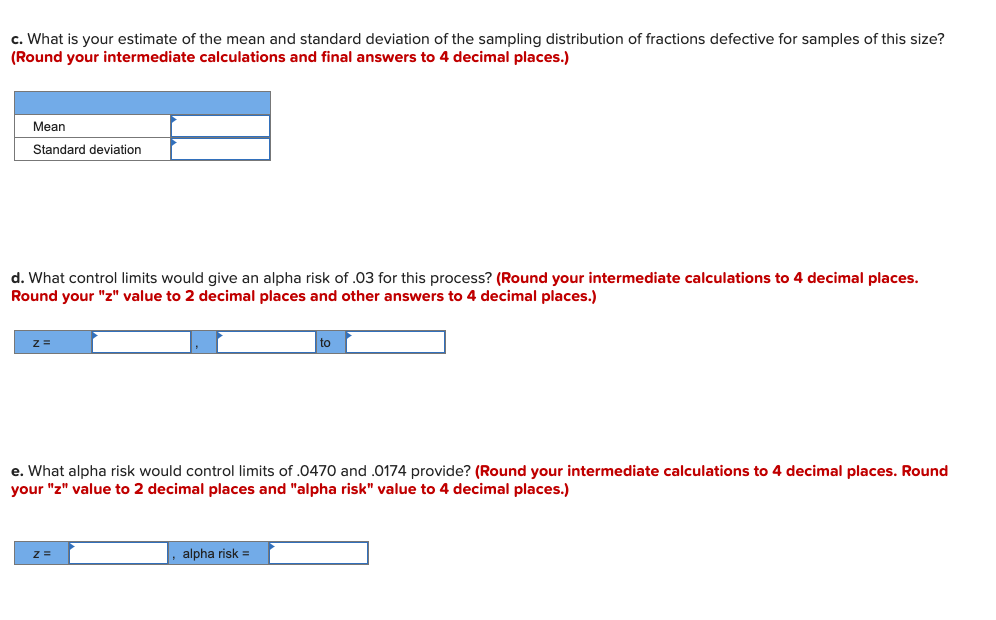 Solved c. What is your estimate of the mean and standard | Chegg.com