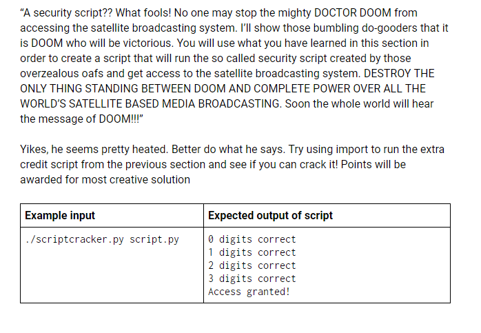 “A security script?? What fools! No one may stop the | Chegg.com