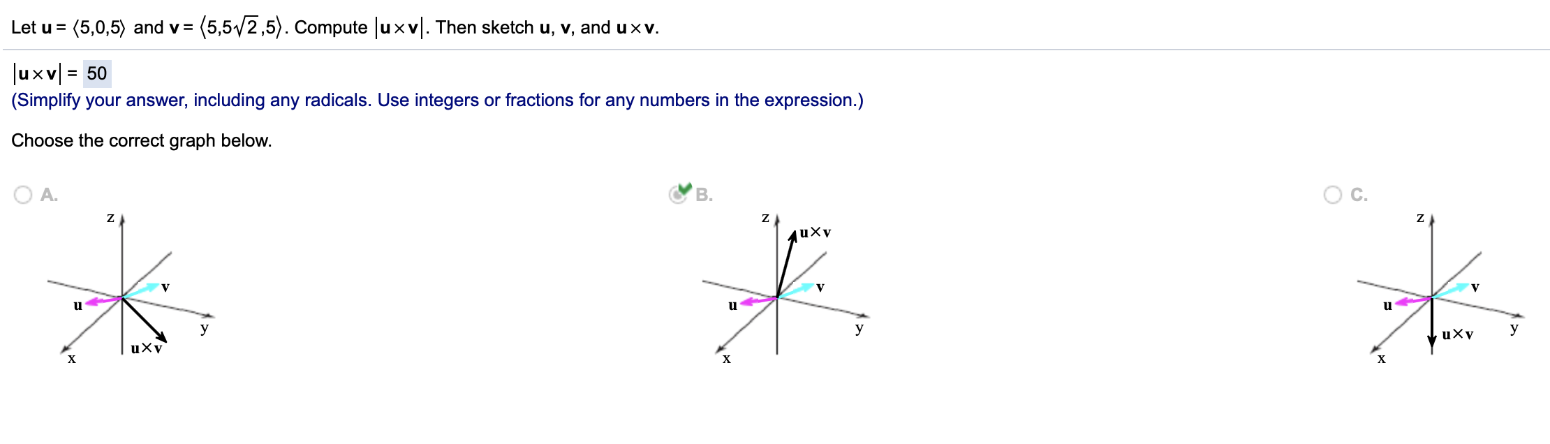 Solved I don’t understand why Graph B is correct can someone | Chegg.com