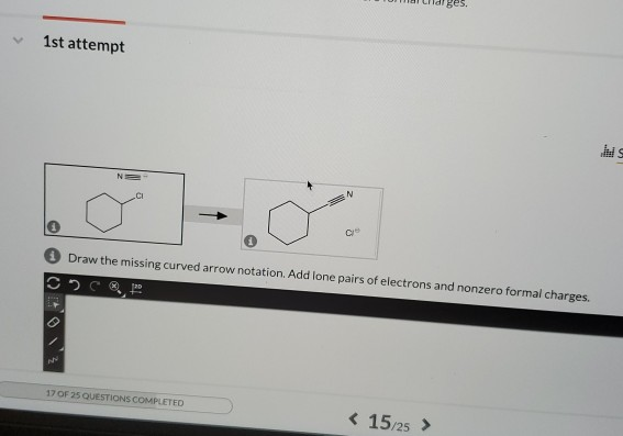 Solved 1st Attempt Draw The Missing Curved Arrow Notation. | Chegg.com