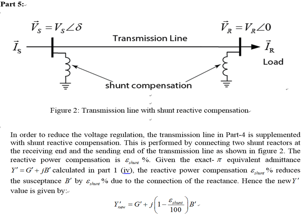 Shunt Reactive Power Compensation