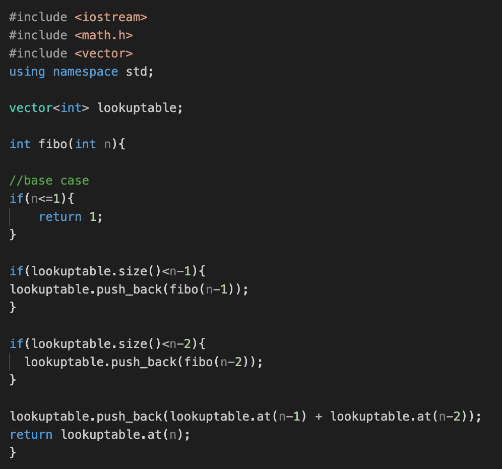 Solved Solve the fibonacci sequence using dynamic | Chegg.com