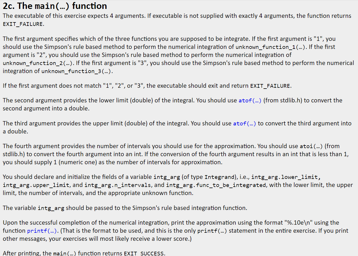 Solved I need help with this in C language. Please show code | Chegg.com
