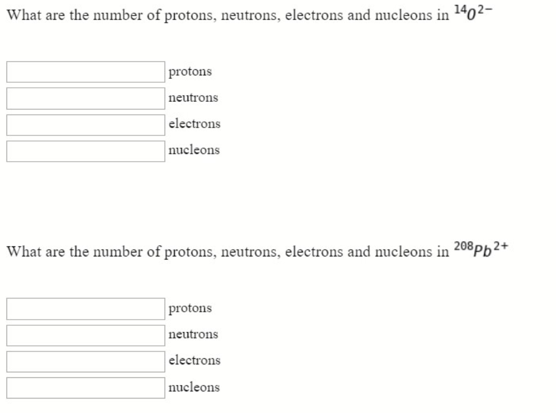 how to identify the number of protons electrons and neutrons