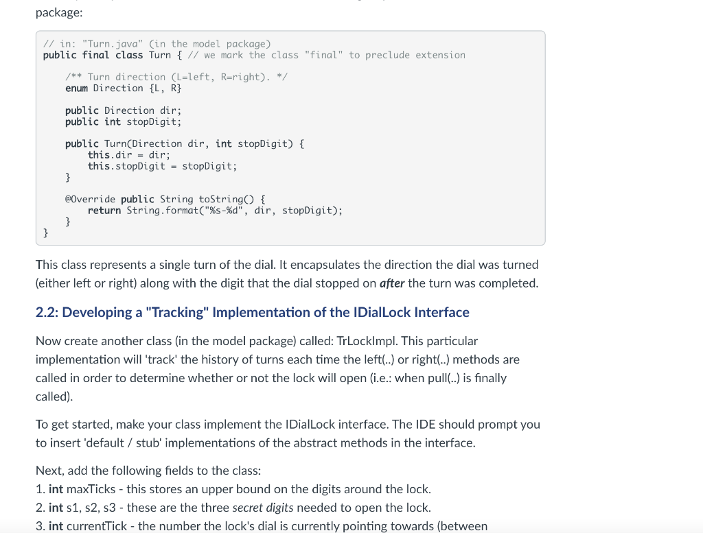 Part 1: Project Setup, Building the View/UI In the | Chegg.com