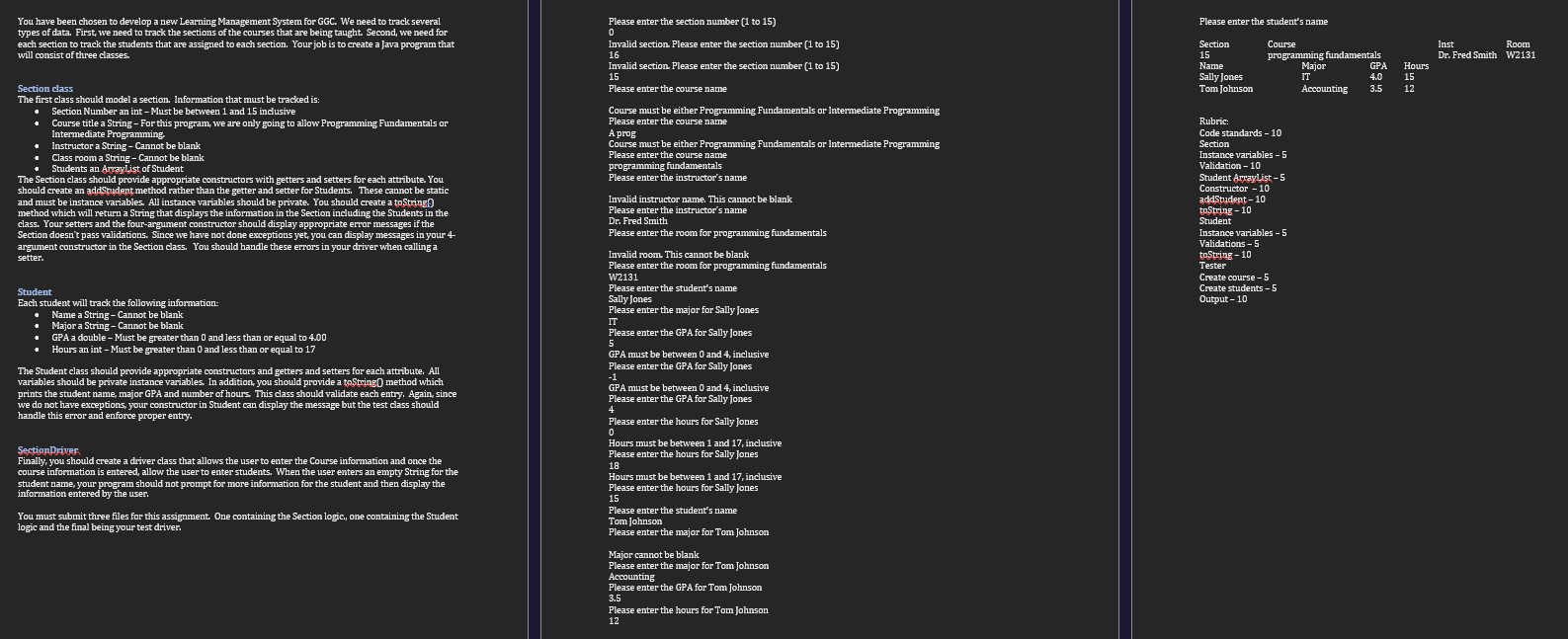 Solved Please follow the instructions and the rubric | Chegg.com