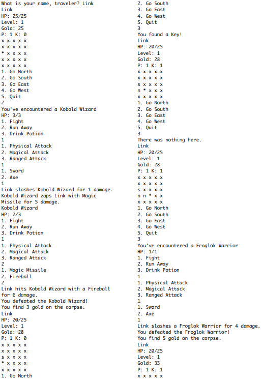 Solved (JAVA) Dungeons & Monsters Create a program that | Chegg.com
