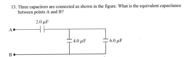 solved-13-three-capacitors-are-connected-as-shown-in-the-chegg