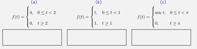 Solved Find L {f (t)} of the following functions defined by | Chegg.com