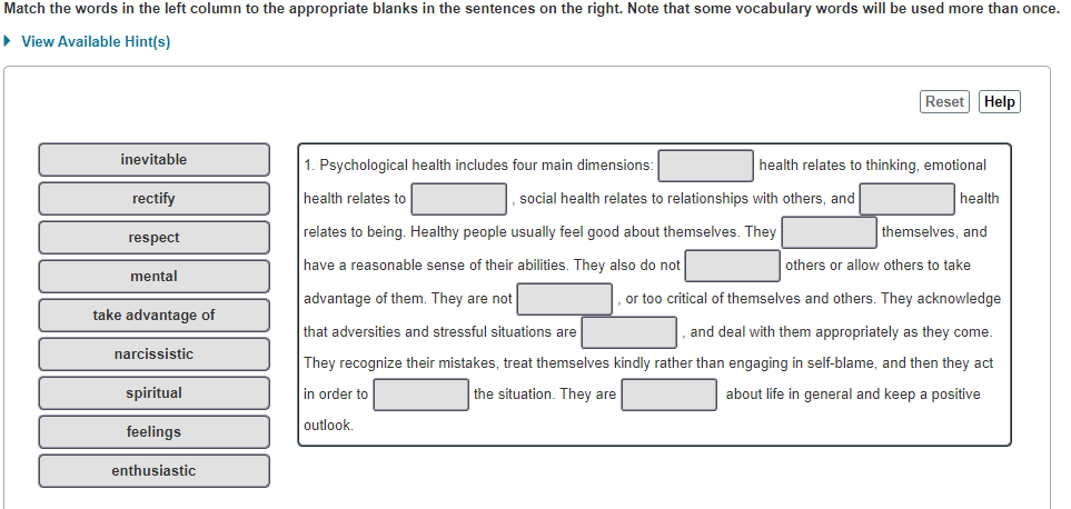 Solved Which Of The Following Statements About Spiritual Chegg