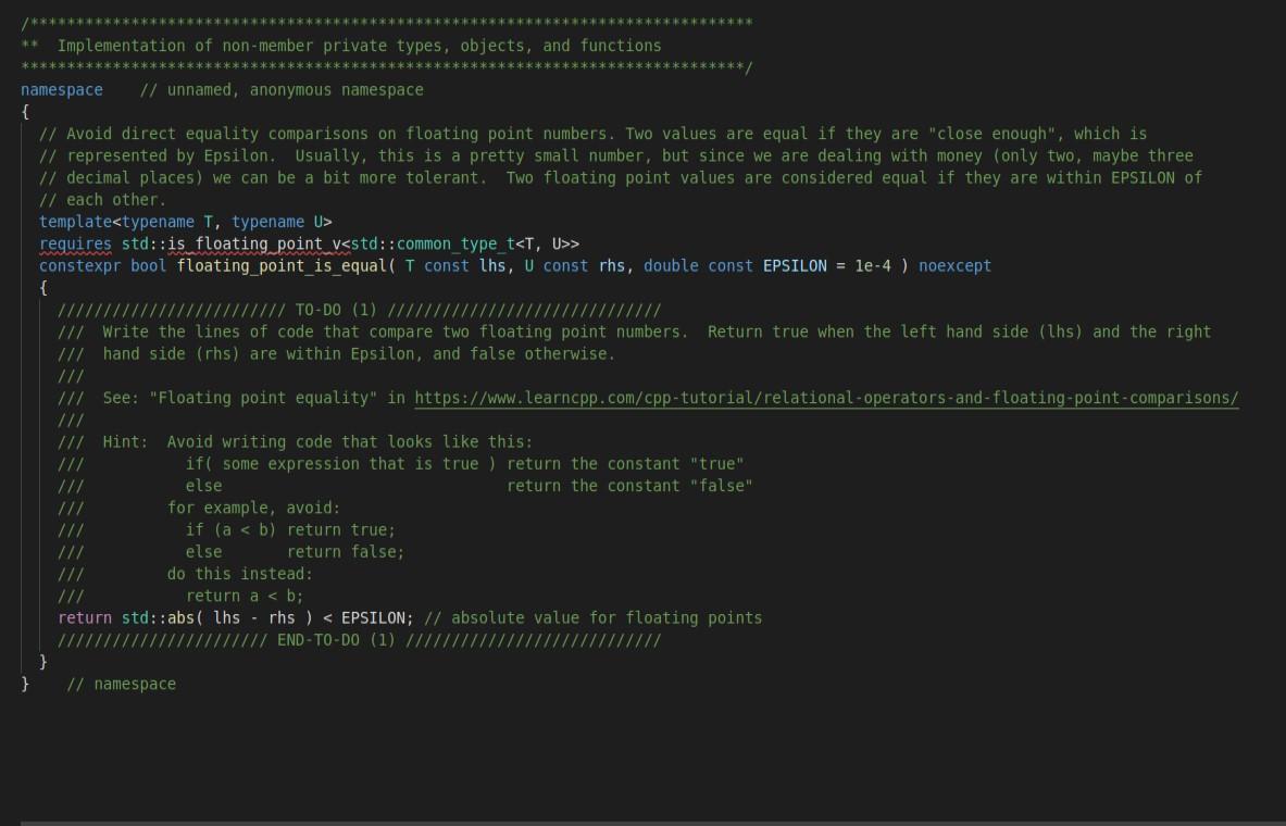 Solved Need help doing these To-Dos in | Chegg.com