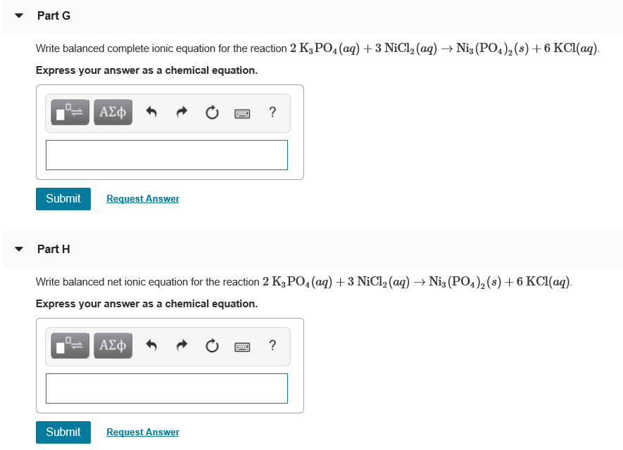 Solved Write balanced complete ionic and net ionic equations | Chegg.com