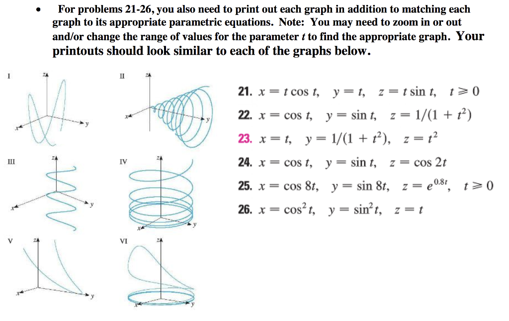 Solved .For problems 21-26, you also need to print out each