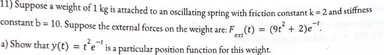 Solved Part b.) Find a general equation for all possible | Chegg.com