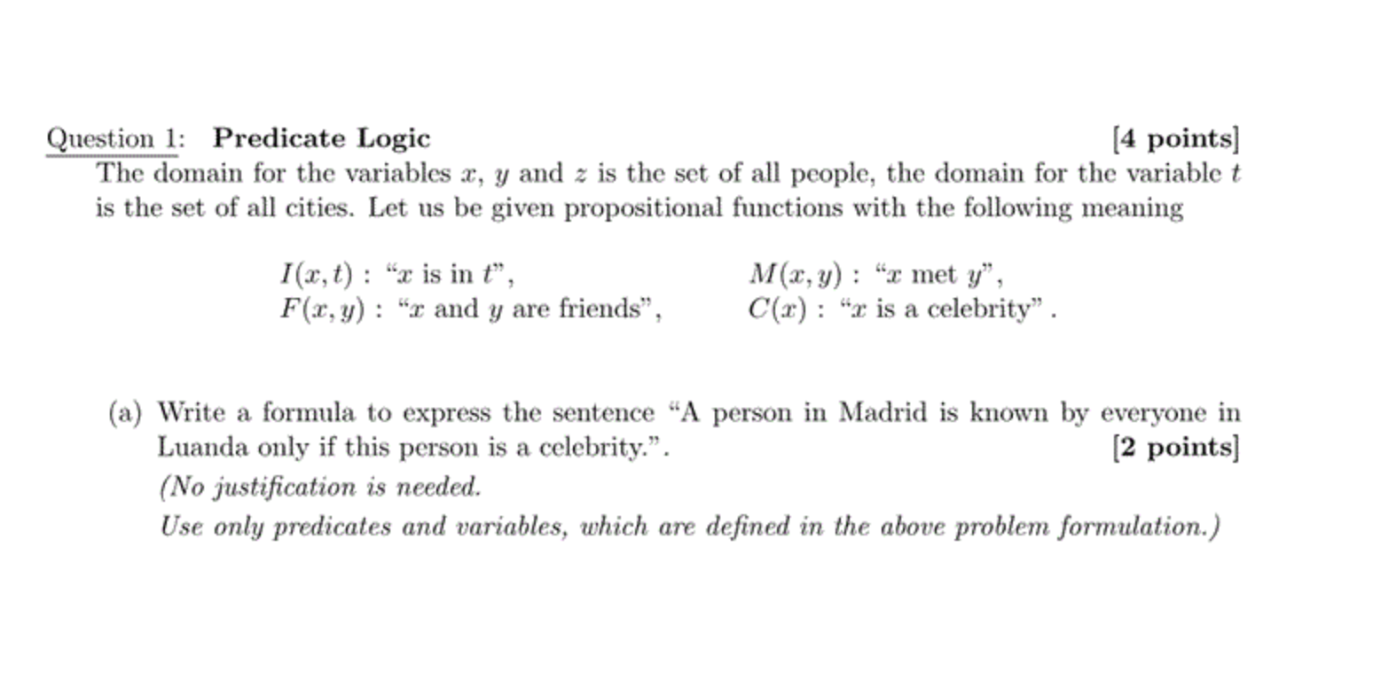 solved-question-1-predicate-logic-14-points-the-domain-for-chegg