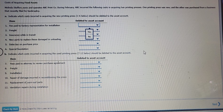 solved-costs-of-acquiring-fixed-assets-melinda-stoffers-owns-chegg
