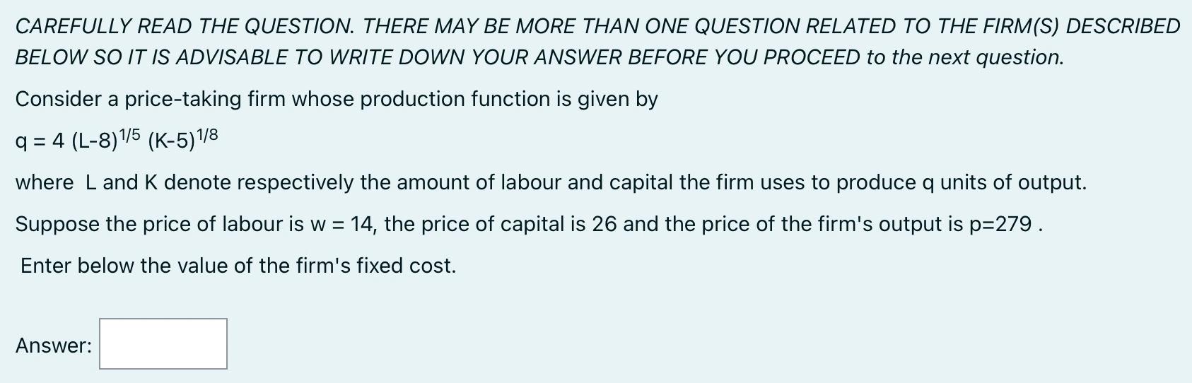 Solved This is all the information that was given to | Chegg.com