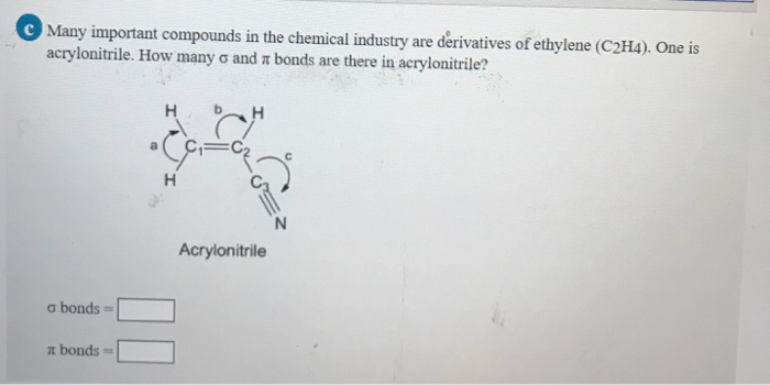 Solved Many important compounds in the chemical industry are