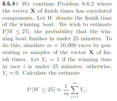 Solved 8.6.2 A better model for the sailboat race of Problem | Chegg.com