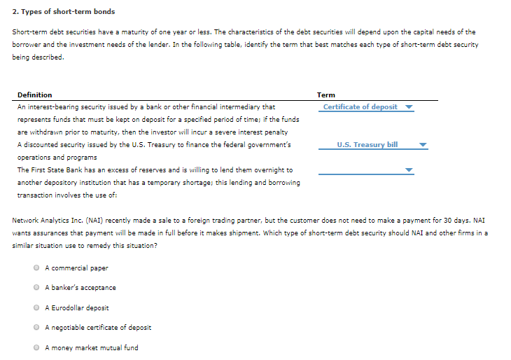 solved-2-types-of-short-term-bonds-short-term-debt-chegg