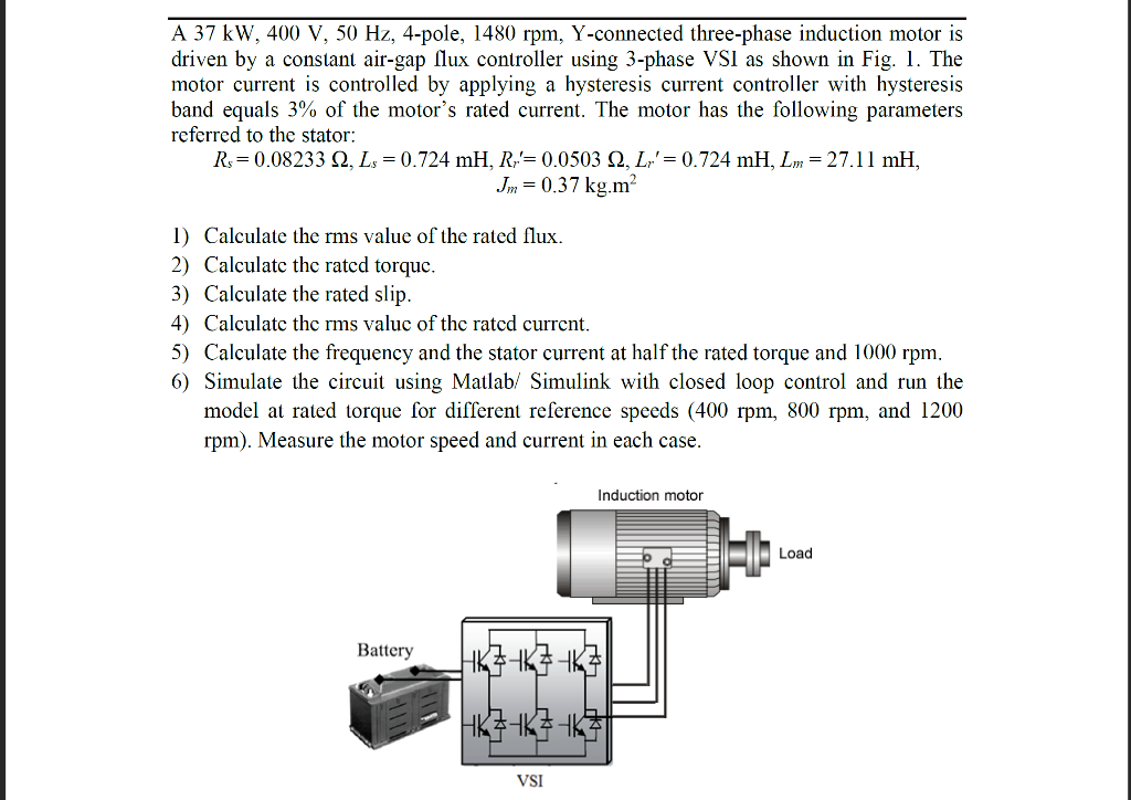 A 37 Kw 400 V 50 Hz 4 Pole 1480 Rpm Y Connected 