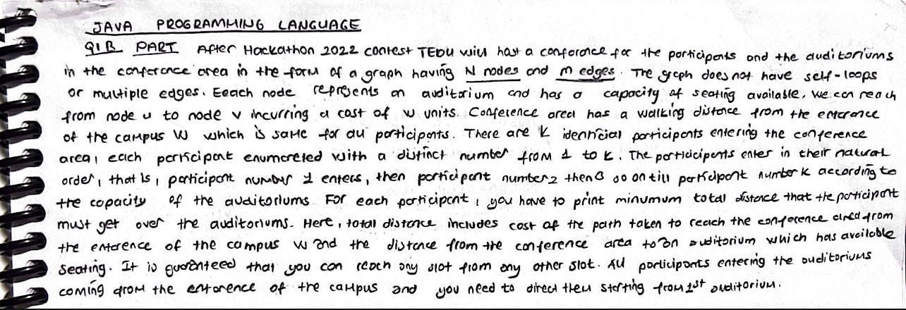 Solved PLEASE DO IT WITH JAVA AND EXPLAIN THE CODE. THANK | Chegg.com