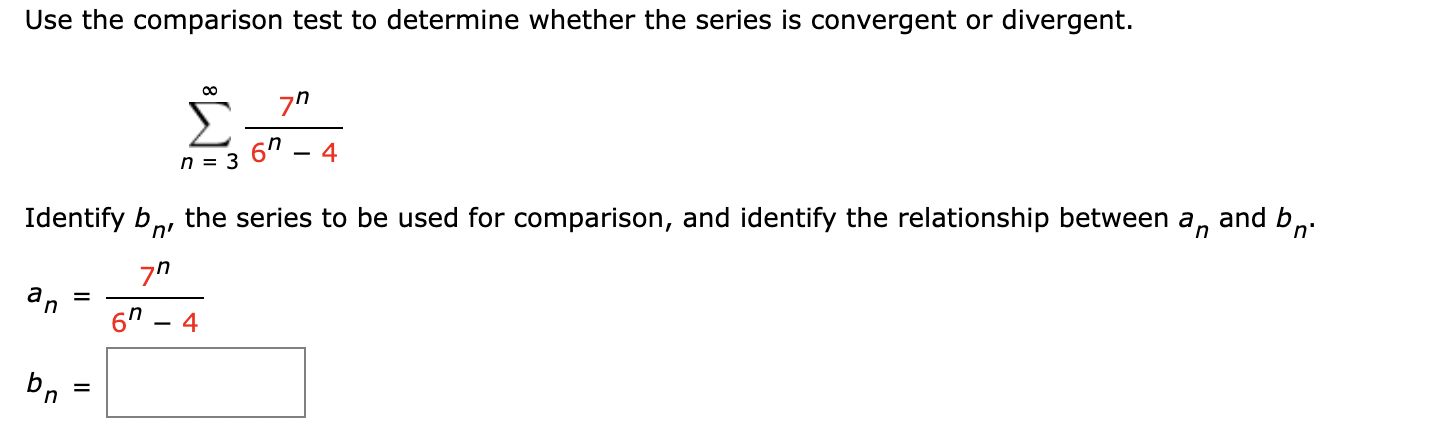 Solved Use the comparison test to determine whether the | Chegg.com