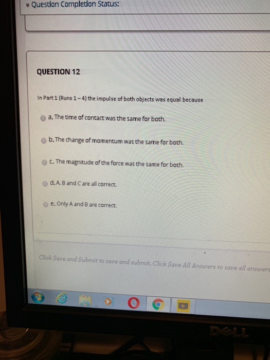 Solved v Question Completion Status: QUESTION 12 In Part1 | Chegg.com