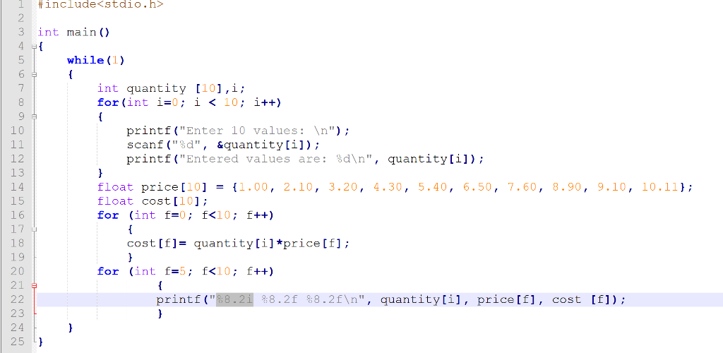 Solved Must be done in C. Code is supposed to display 3 | Chegg.com